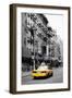 Taxi Cabs - Chinatown - Yellow Cabs - Manhattan - New York City - United States-Philippe Hugonnard-Framed Photographic Print