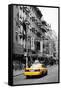 Taxi Cabs - Chinatown - Yellow Cabs - Manhattan - New York City - United States-Philippe Hugonnard-Framed Stretched Canvas