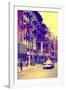 Taxi Cabs - Chinatown - Yellow Cabs - Manhattan - New York City - United States-Philippe Hugonnard-Framed Photographic Print