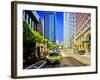 Taxi Cabs - Downtown - San Francisco - Californie - United States-Philippe Hugonnard-Framed Photographic Print