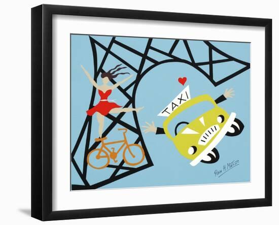 Taxi D'Amour-Pierre Henri Matisse-Framed Giclee Print