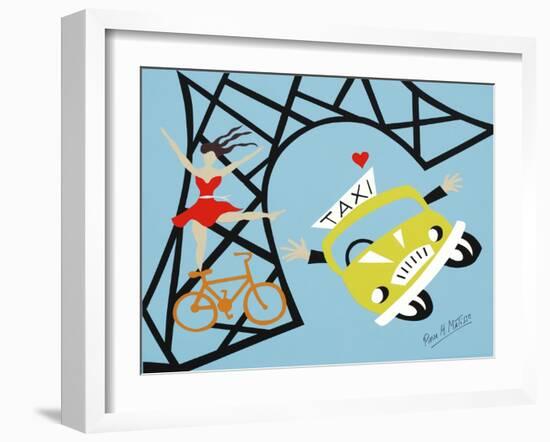 Taxi D'Amour-Pierre Henri Matisse-Framed Giclee Print