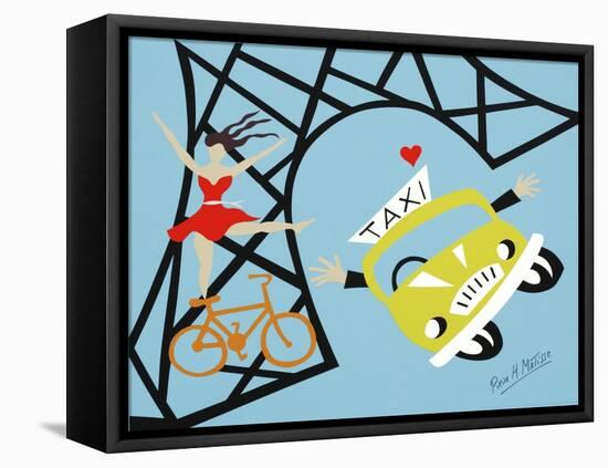 Taxi D'Amour-Pierre Henri Matisse-Framed Stretched Canvas
