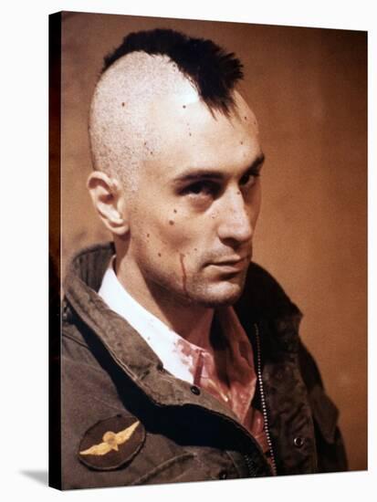 Taxi Driver by Martin Scorsese with Robert by Niro, 1976 (photo)-null-Stretched Canvas