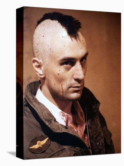 Taxi Driver by Martin Scorsese with Robert by Niro, 1976 (photo)-null-Stretched Canvas