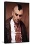 Taxi Driver by Martin Scorsese with Robert by Niro, 1976 (photo)-null-Framed Stretched Canvas