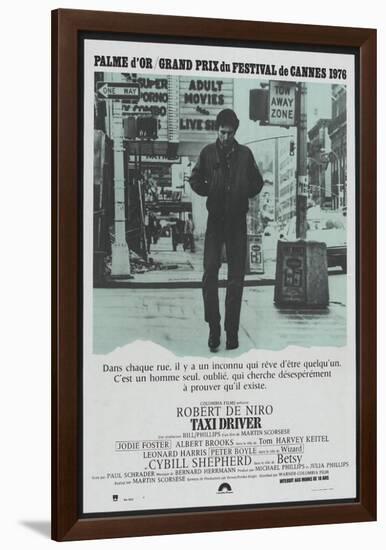 Taxi Driver - French Style-null-Framed Poster