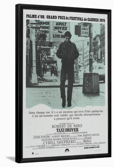 Taxi Driver - French Style-null-Framed Poster