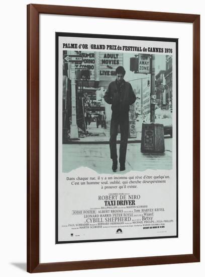 Taxi Driver - French Style-null-Framed Poster