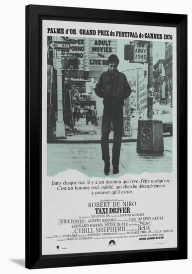 Taxi Driver - French Style-null-Framed Poster