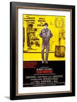 Taxi Driver, German Poster Art, Robert De Niro, 1976-null-Framed Art Print