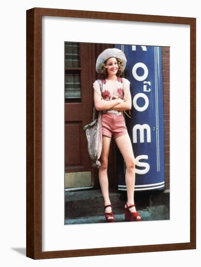 Taxi Driver, Jodie Foster, 1976-null-Framed Photo