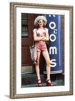 Taxi Driver, Jodie Foster, 1976-null-Framed Photo