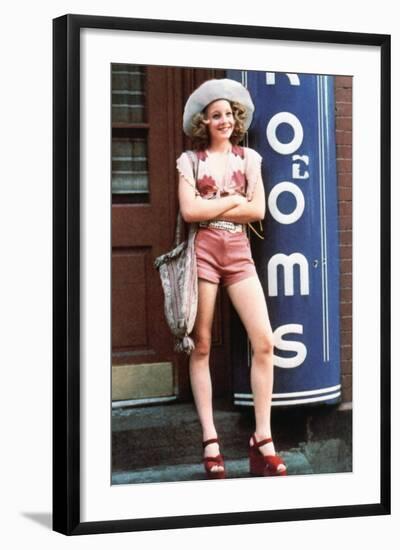 Taxi Driver, Jodie Foster, 1976-null-Framed Photo