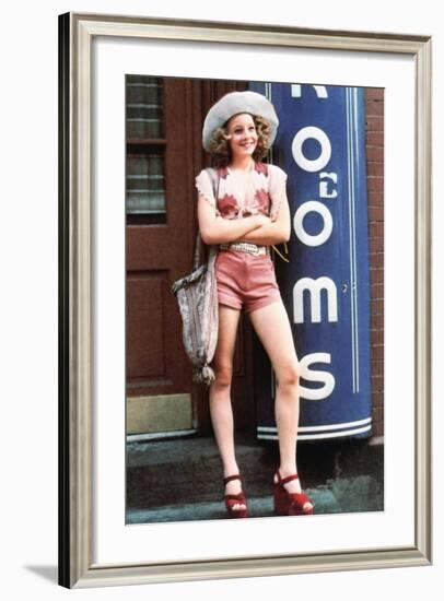 Taxi Driver, Jodie Foster, 1976-null-Framed Photo