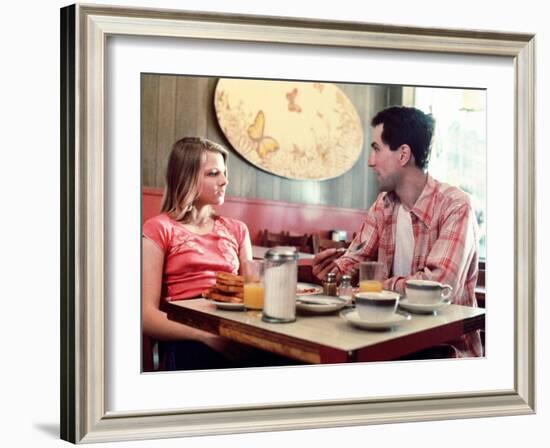 Taxi Driver, Jodie Foster, Robert De Niro, 1976-null-Framed Photo