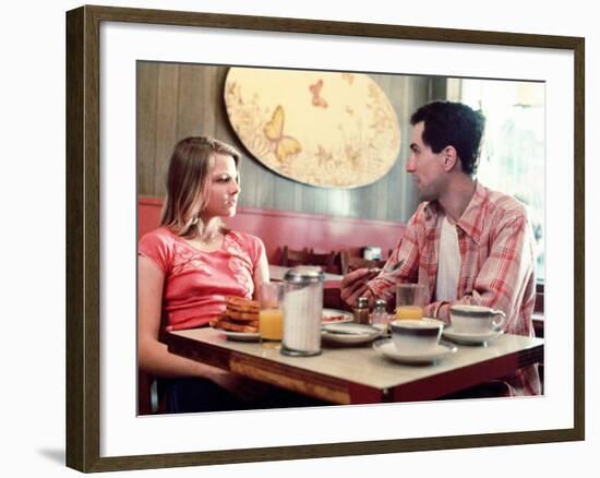 Taxi Driver, Jodie Foster, Robert De Niro, 1976-null-Framed Photo