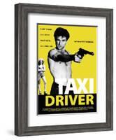 Taxi Driver, Jodie Foster, Robert De Niro, 1976-null-Framed Art Print