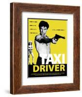 Taxi Driver, Jodie Foster, Robert De Niro, 1976-null-Framed Art Print