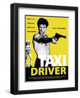 Taxi Driver, Jodie Foster, Robert De Niro, 1976-null-Framed Art Print