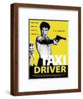 Taxi Driver, Jodie Foster, Robert De Niro, 1976-null-Framed Art Print