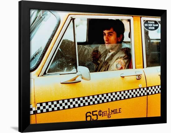 Taxi Driver, Robert De Niro, 1976-null-Framed Photo