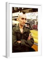 Taxi Driver, Robert De Niro, 1976-null-Framed Photo