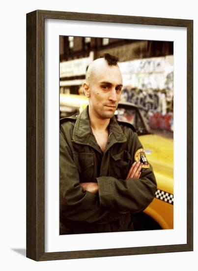 Taxi Driver, Robert De Niro, 1976-null-Framed Premium Photographic Print