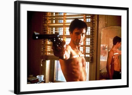 Taxi Driver, Robert De Niro, 1976-null-Framed Photo