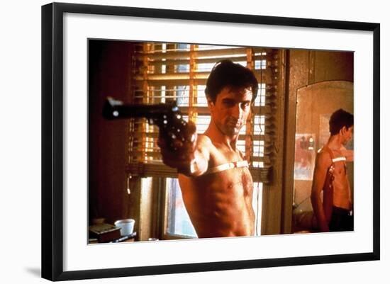 Taxi Driver, Robert De Niro, 1976-null-Framed Photo