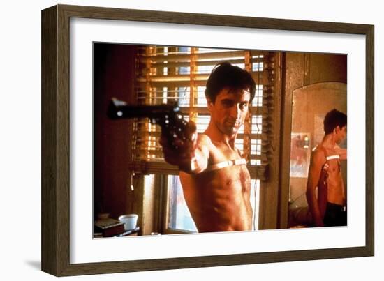 Taxi Driver, Robert De Niro, 1976-null-Framed Photo