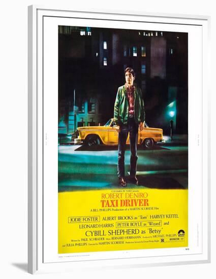 Taxi Driver, Robert De Niro, 1976-null-Framed Premium Giclee Print