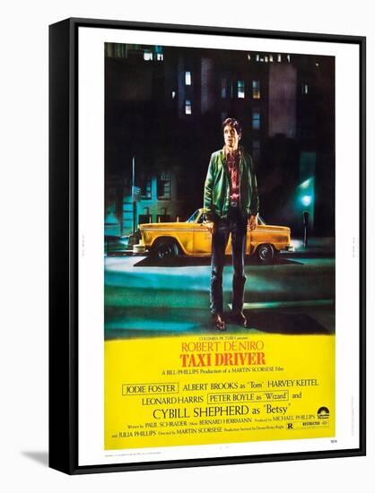 Taxi Driver, Robert De Niro, 1976-null-Framed Stretched Canvas