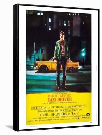 Taxi Driver, Robert De Niro, 1976-null-Framed Stretched Canvas