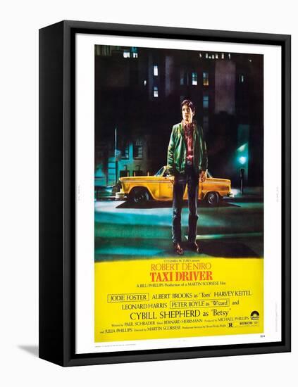 Taxi Driver, Robert De Niro, 1976-null-Framed Stretched Canvas