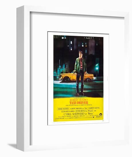 Taxi Driver, Robert De Niro, 1976-null-Framed Art Print