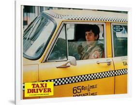 Taxi Driver, Robert De Niro, 1976-null-Framed Art Print