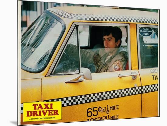 Taxi Driver, Robert De Niro, 1976-null-Mounted Art Print