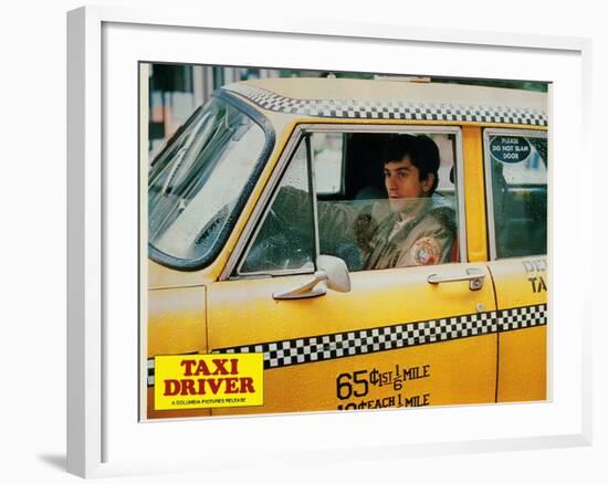 Taxi Driver, Robert De Niro, 1976-null-Framed Art Print