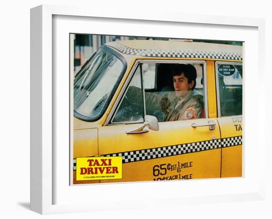 Taxi Driver, Robert De Niro, 1976-null-Framed Art Print