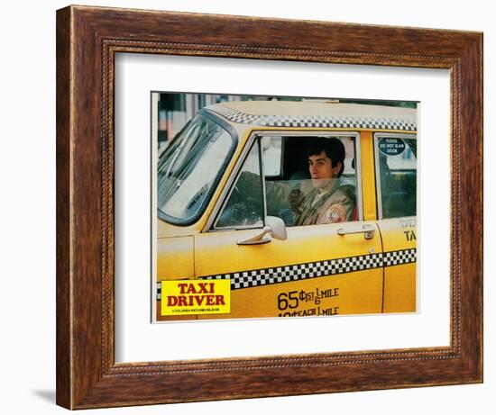 Taxi Driver, Robert De Niro, 1976-null-Framed Art Print