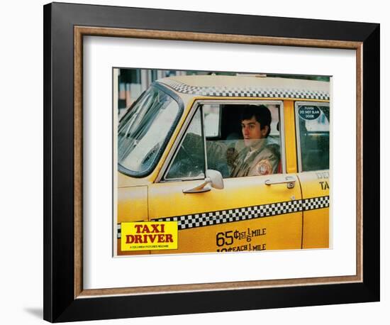 Taxi Driver, Robert De Niro, 1976-null-Framed Art Print