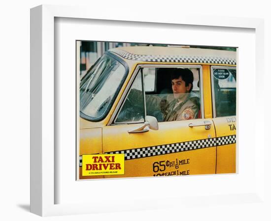 Taxi Driver, Robert De Niro, 1976-null-Framed Art Print