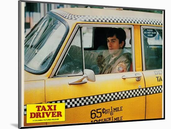 Taxi Driver, Robert De Niro, 1976-null-Mounted Art Print