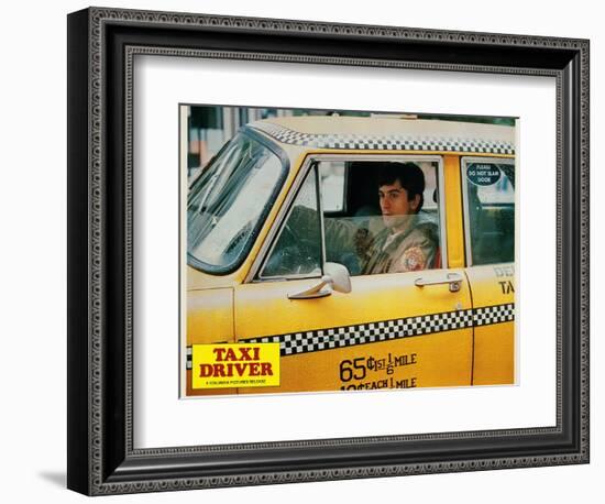 Taxi Driver, Robert De Niro, 1976-null-Framed Art Print