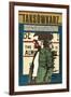 Taxi Driver, Robert De Niro on Polish Poster Art, 1976-null-Framed Art Print