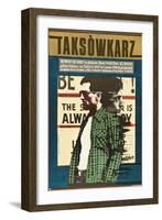 Taxi Driver, Robert De Niro on Polish Poster Art, 1976-null-Framed Art Print