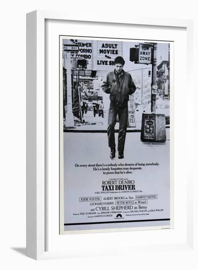 Taxi Driver-null-Framed Art Print