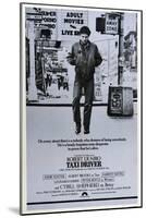 Taxi Driver-null-Mounted Art Print