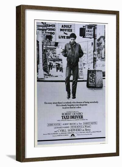 Taxi Driver-null-Framed Art Print